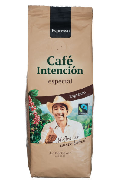 Café Intencion Fairtrade Espresso Kaffee Service Rhein Main