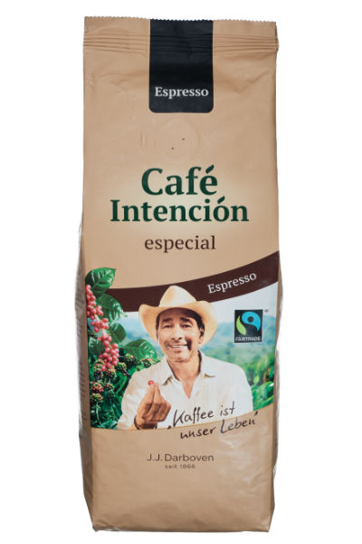 Café Intencion Fairtrade Espresso Kaffee Service Rhein Main